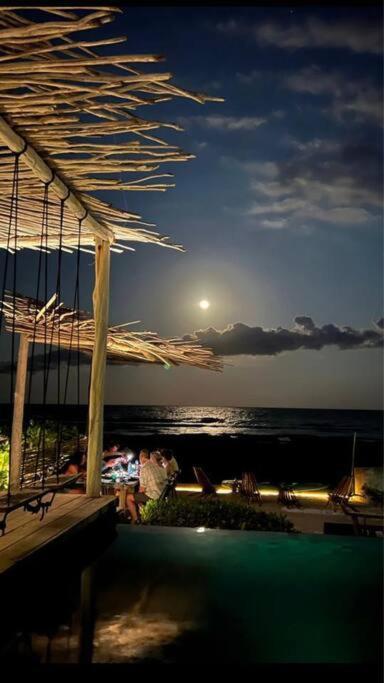 Tulum Beachfront Villa I'Ik By Casa Xuul Tulum Exterior foto