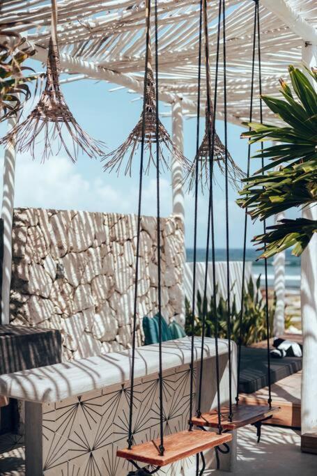 Tulum Beachfront Villa I'Ik By Casa Xuul Tulum Exterior foto